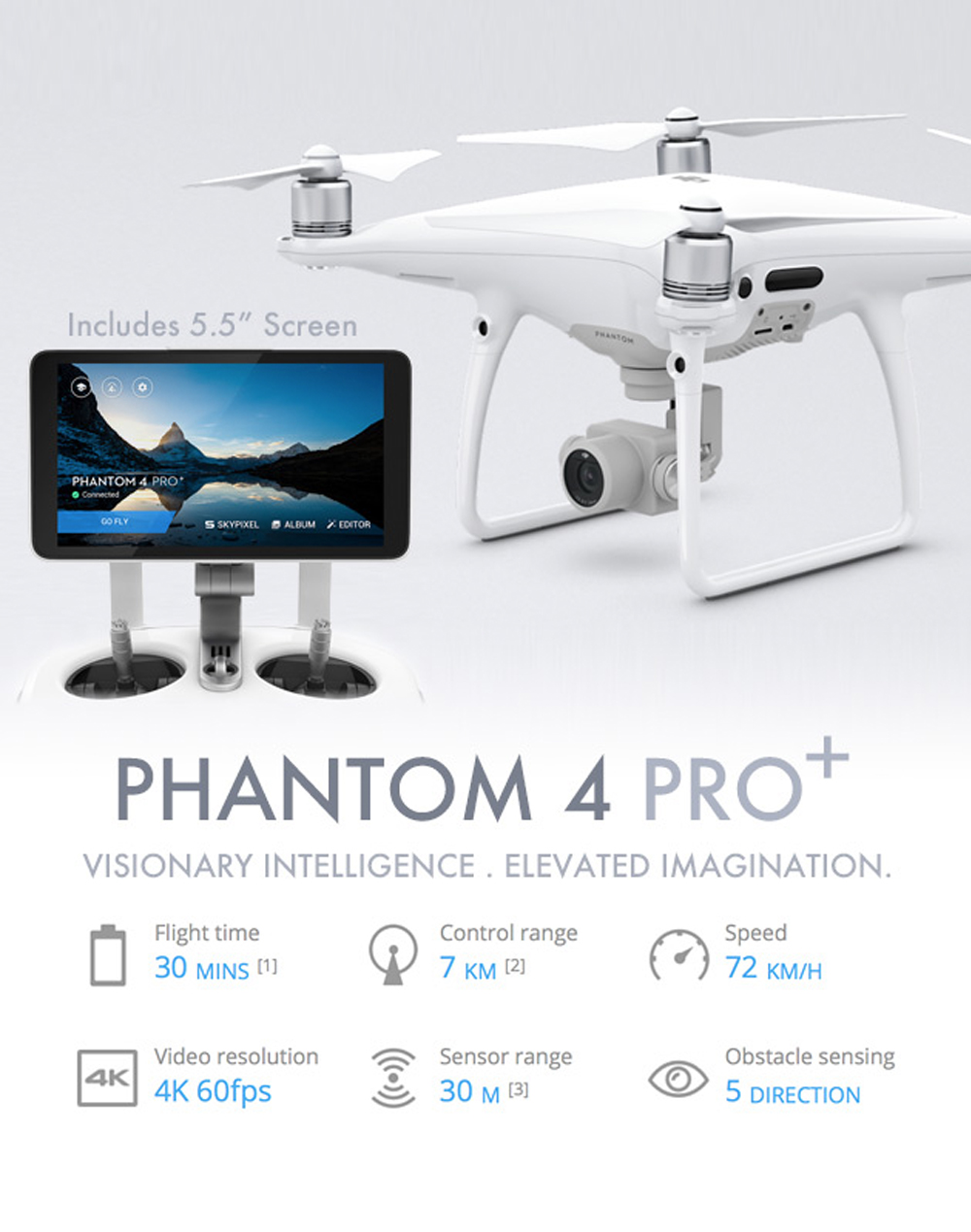 Dji phantom on sale 4 plus